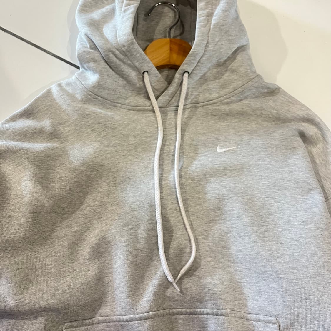 나이키 NRG 스우시 그레이 후드티 상품이미지2
