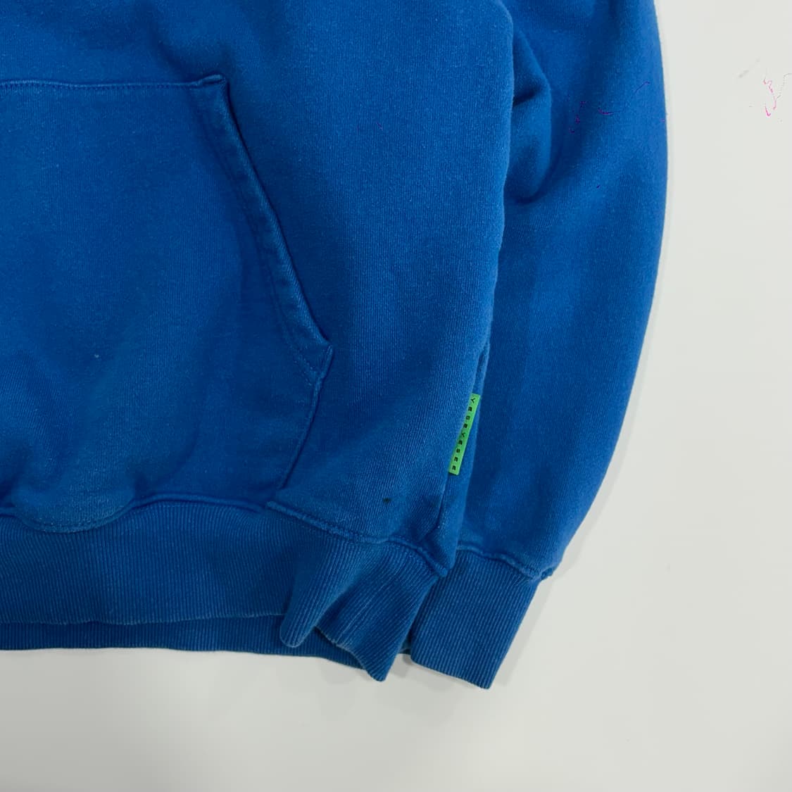 Yeseyesee 예스아이씨 yes그래픽 블루 반집업  상품이미지5