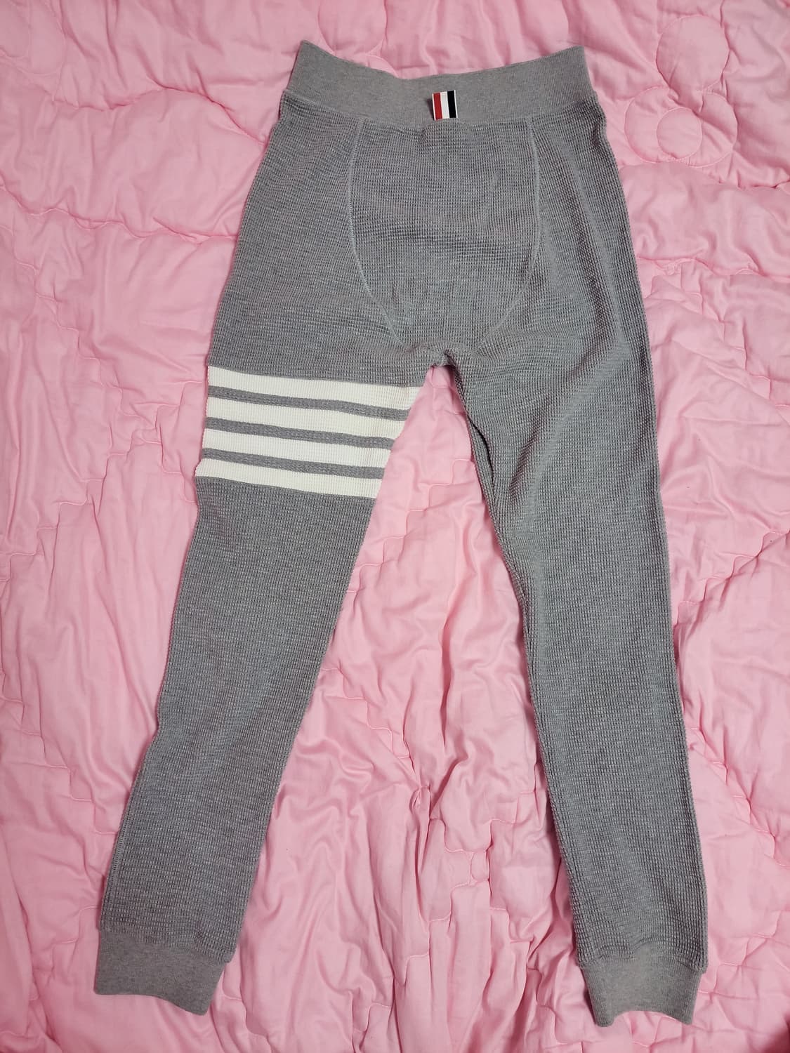 정품)급처상태좋음!톰브라운 와플 4-바 트레이닝 바지 조거팬츠 36사이즈 상품이미지5