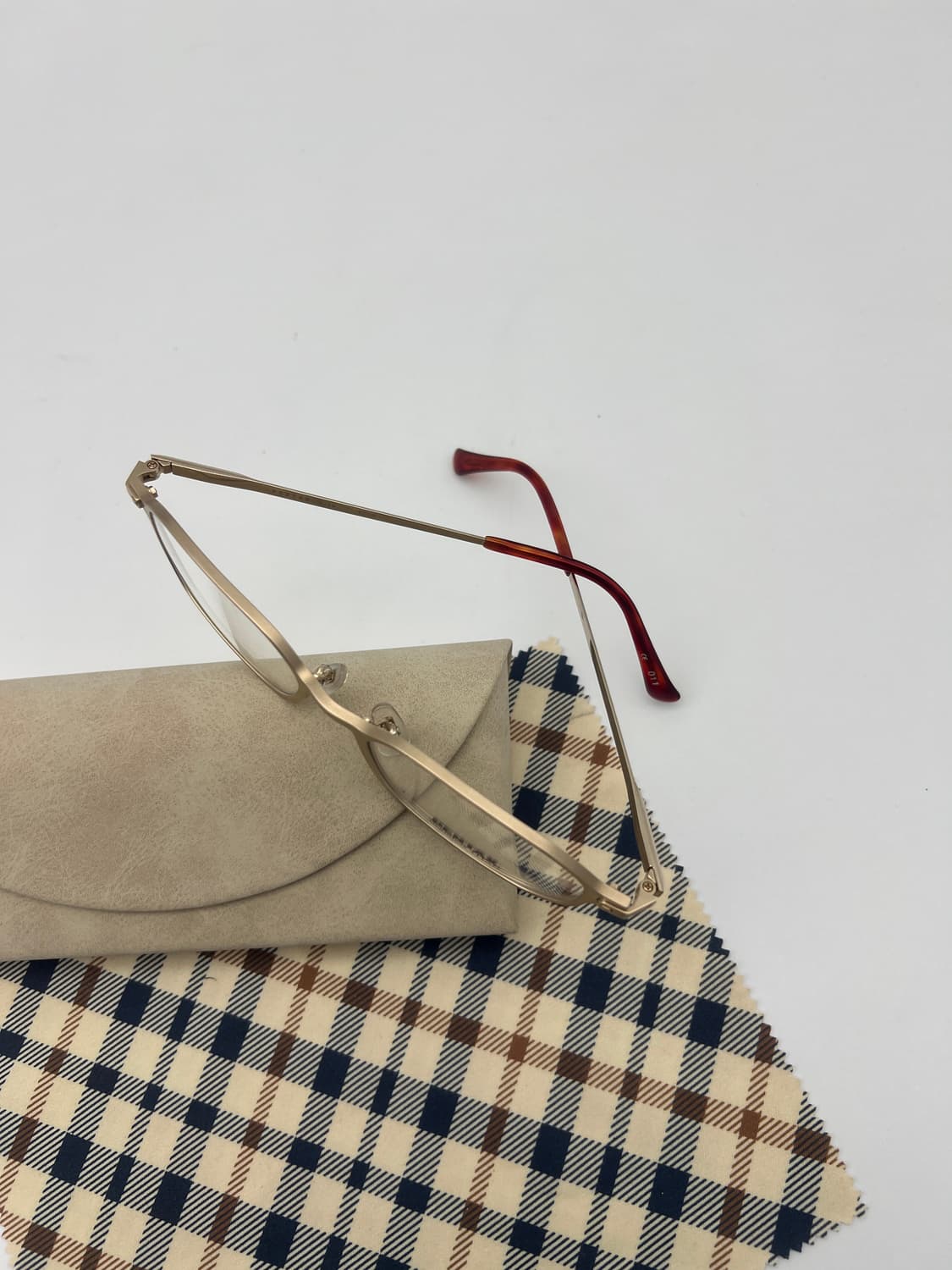 펜탁스 PENTAX 메탈 스퀘어 안경 3125 상품이미지4