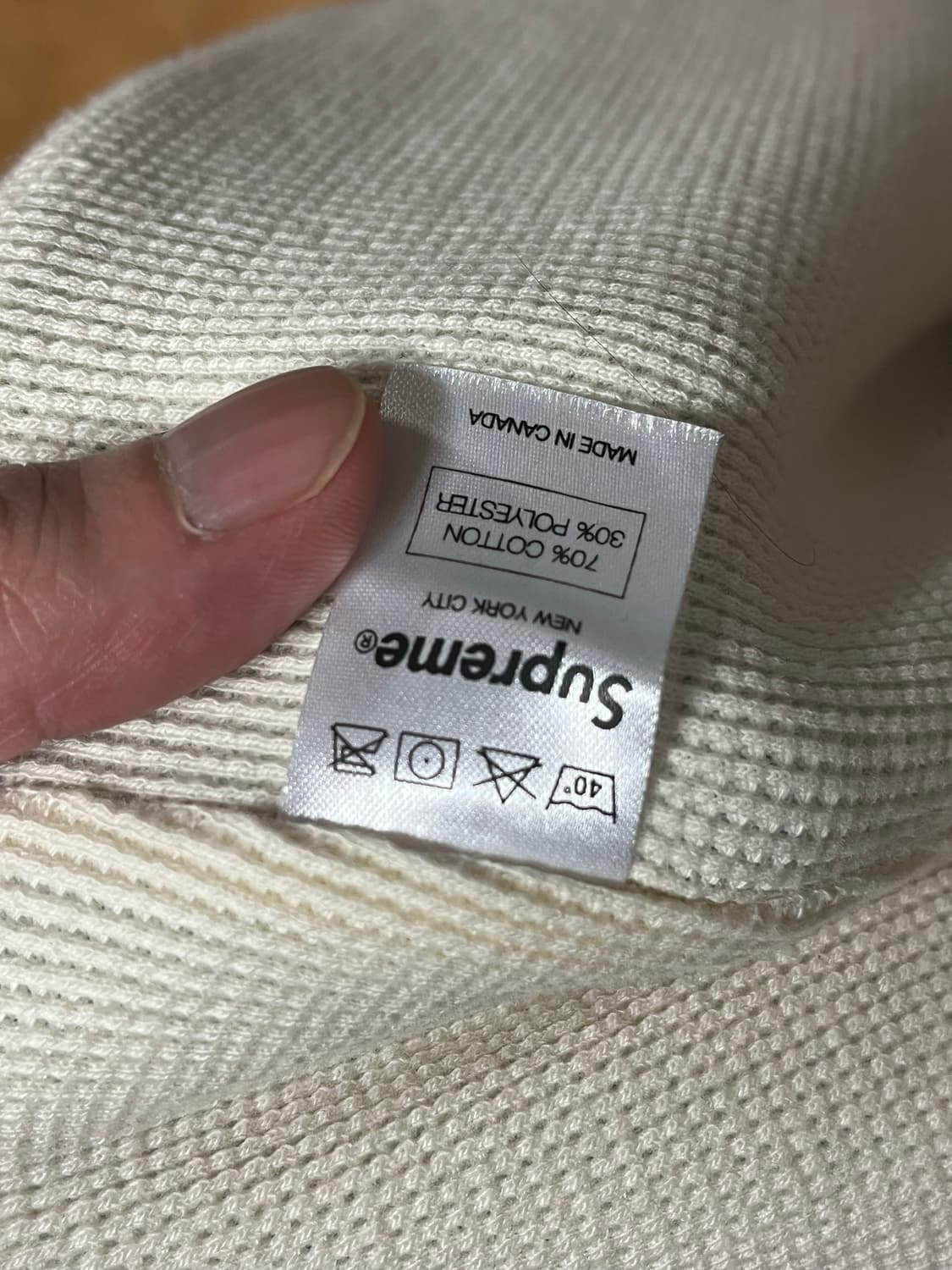 슈프림 써멀 후드집업 10fw M 상품이미지7