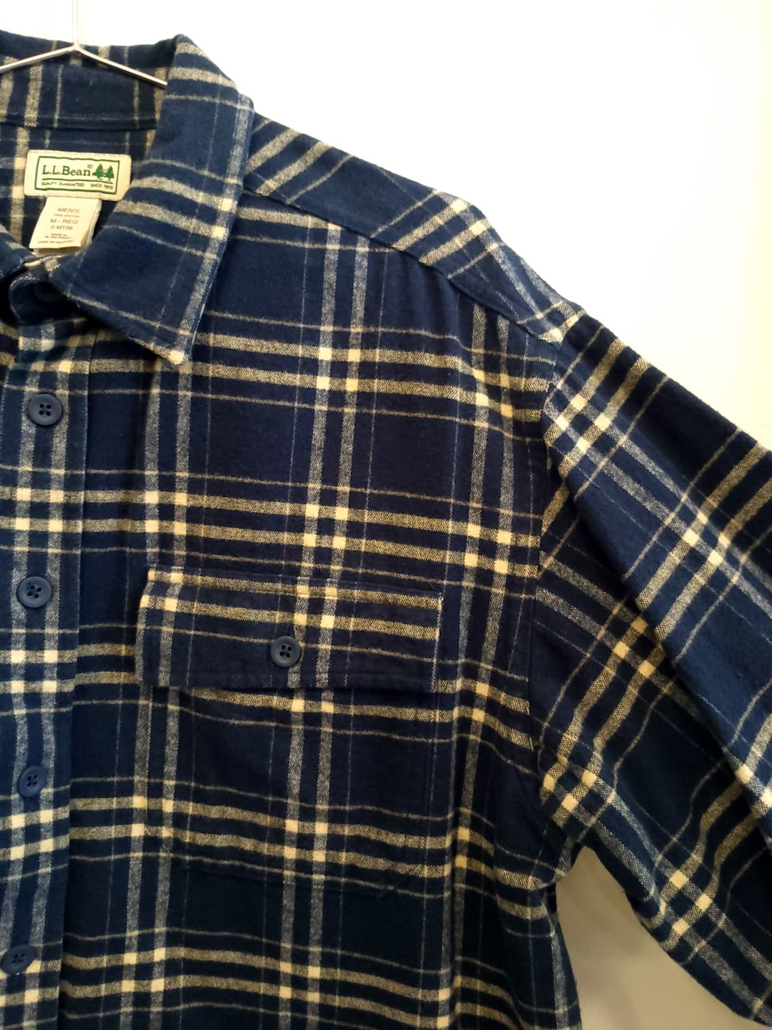 L.L.Bean 체크 플란넬 셔츠/ M 상품이미지1