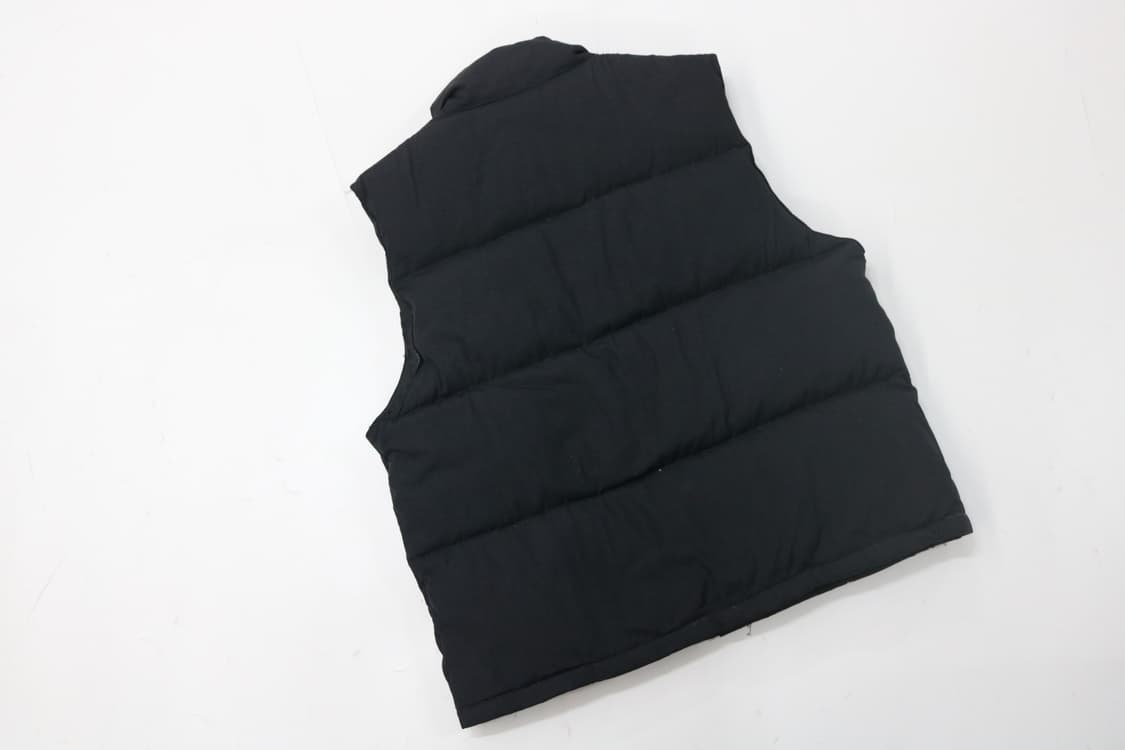 SABUROKU 사부로쿠 빈티지 블랙 다운 패딩 베스트 (M-L) 상품이미지7