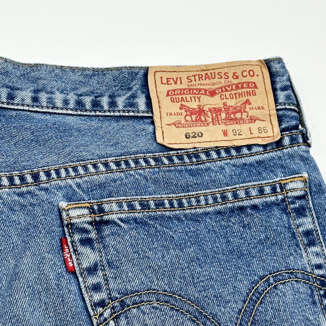 34 리바이스 620 오리지널 와이드핏 데님팬츠 상품이미지5
