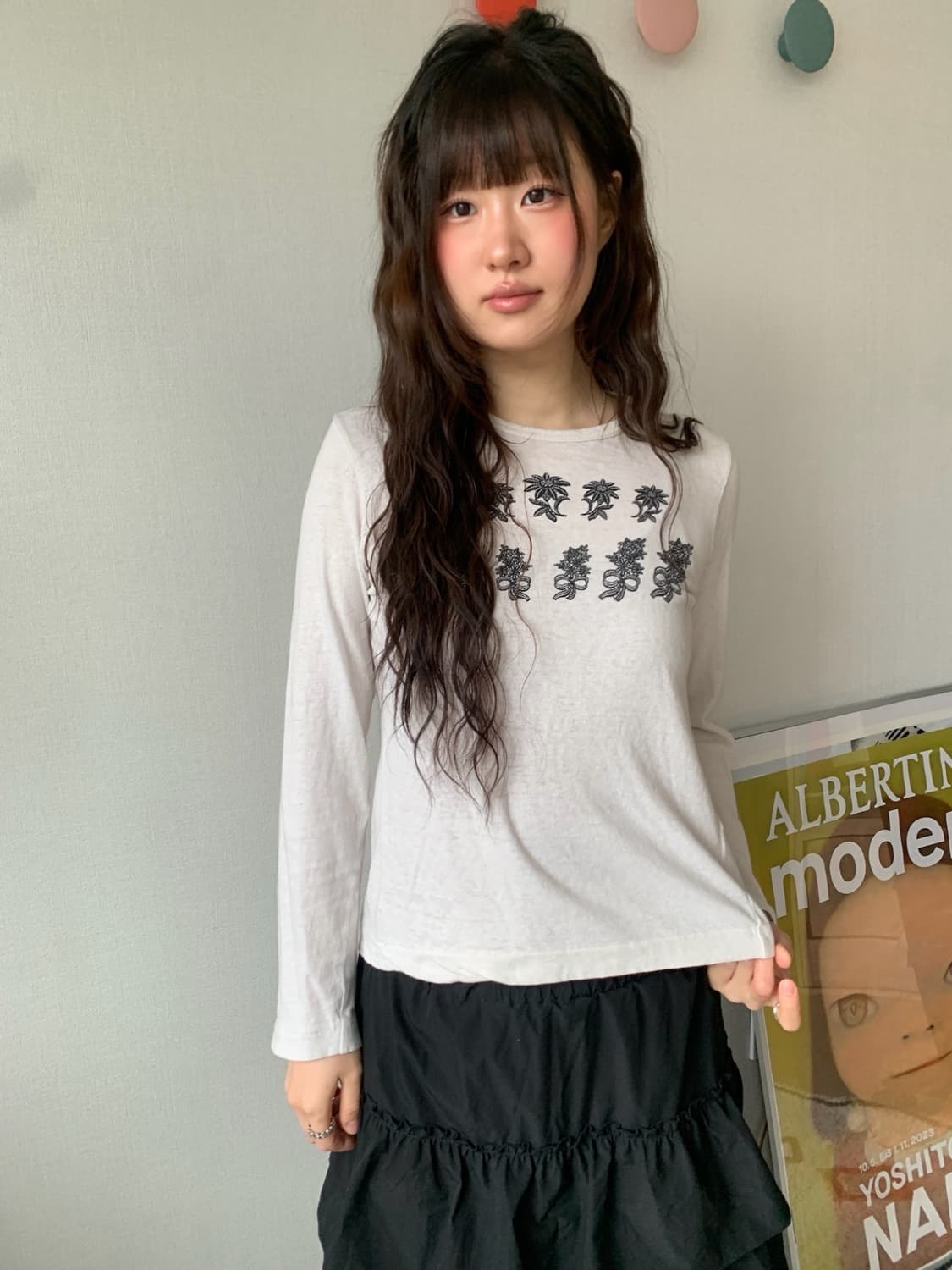 comme des garcons, flower top 상품이미지2