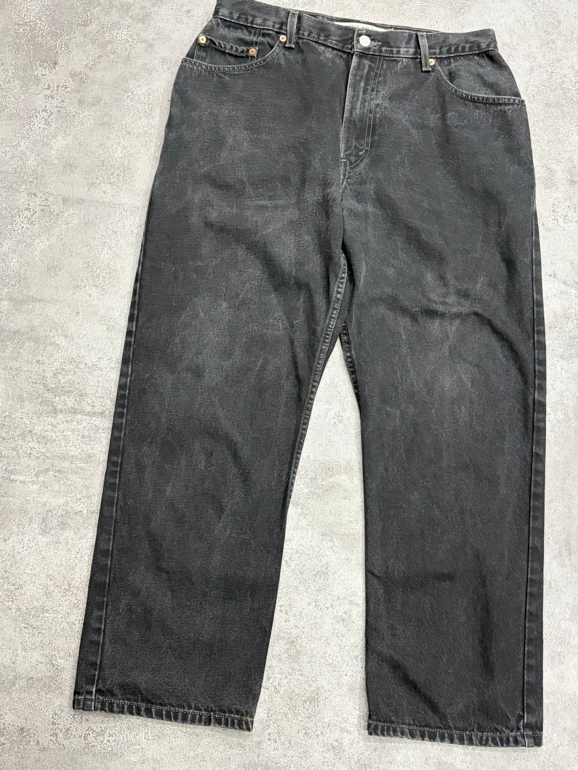 00s 리바이스 Levis 505 블랙 데님 팬츠 상품이미지4