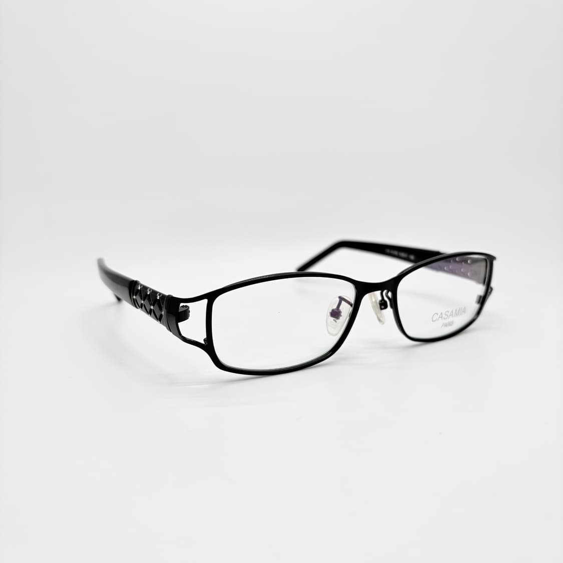 CASAMIA 블랙 큐빅 메탈테  상품이미지2