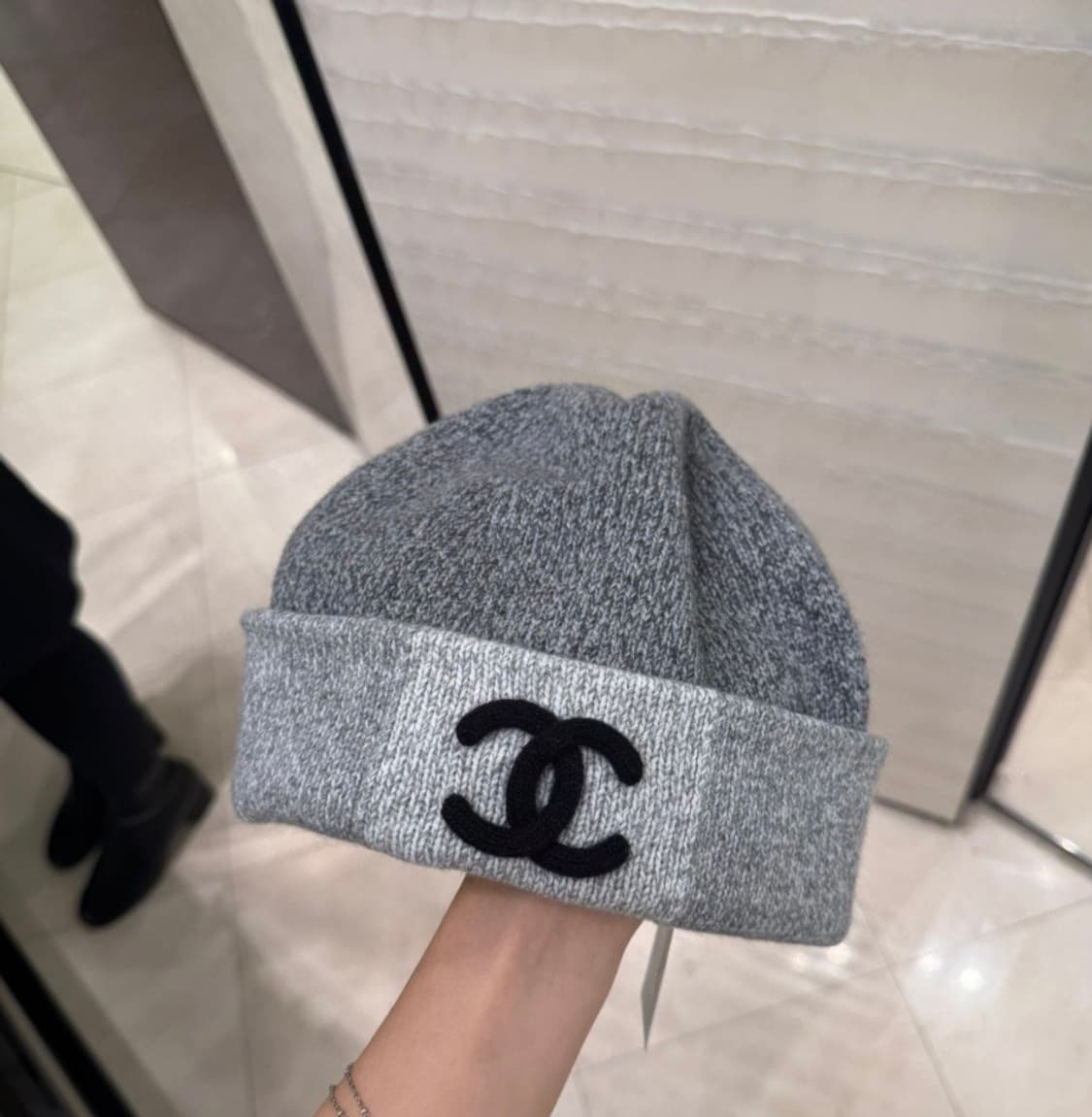 (새상품)샤넬 25FW비니 상품이미지2