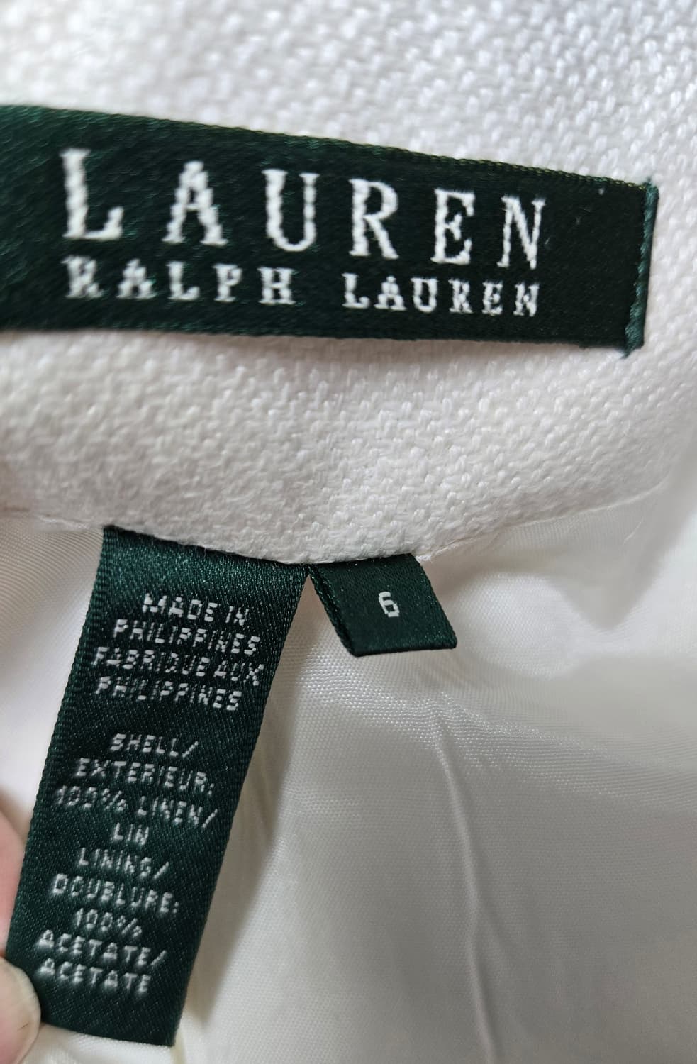 로렌 랄프로렌 린넨자켓 상품이미지5