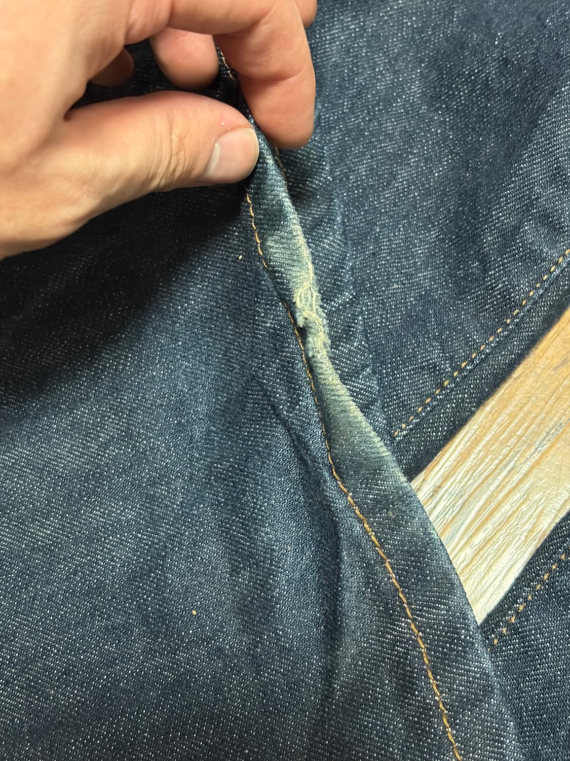 시도 셀비지데님 판매합니다(3사이즈) 상품이미지2