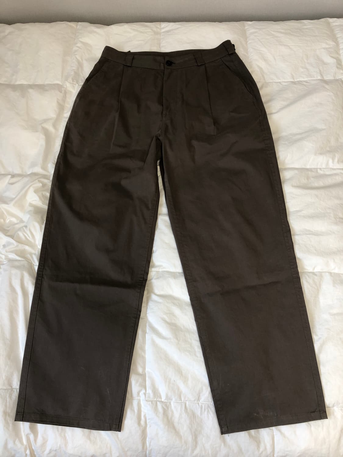 노드아카이브 와이드테이퍼드 치노 상품이미지1