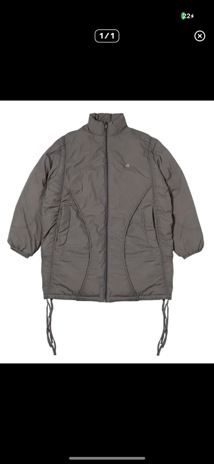 스마트어반유즈풀 패디드자켓 그레이 Suu 코이세이오 상품이미지1