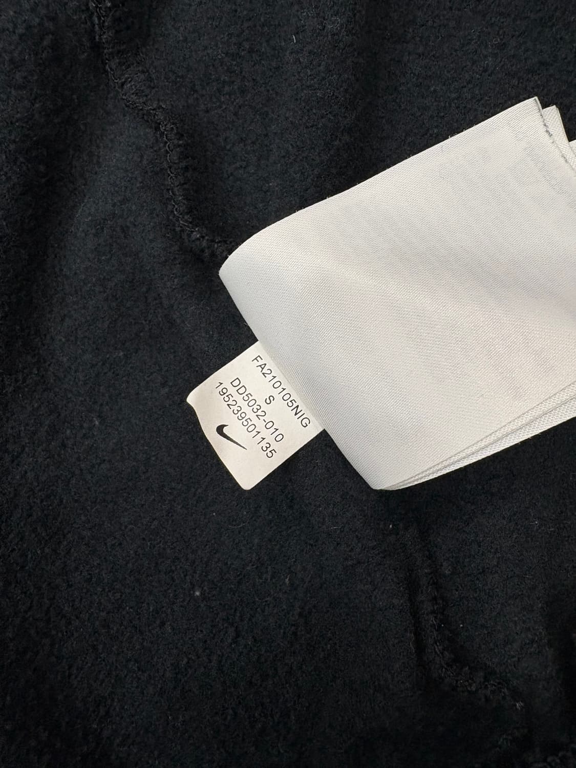 나이키 스우시 반집업 블랙s 상품이미지6