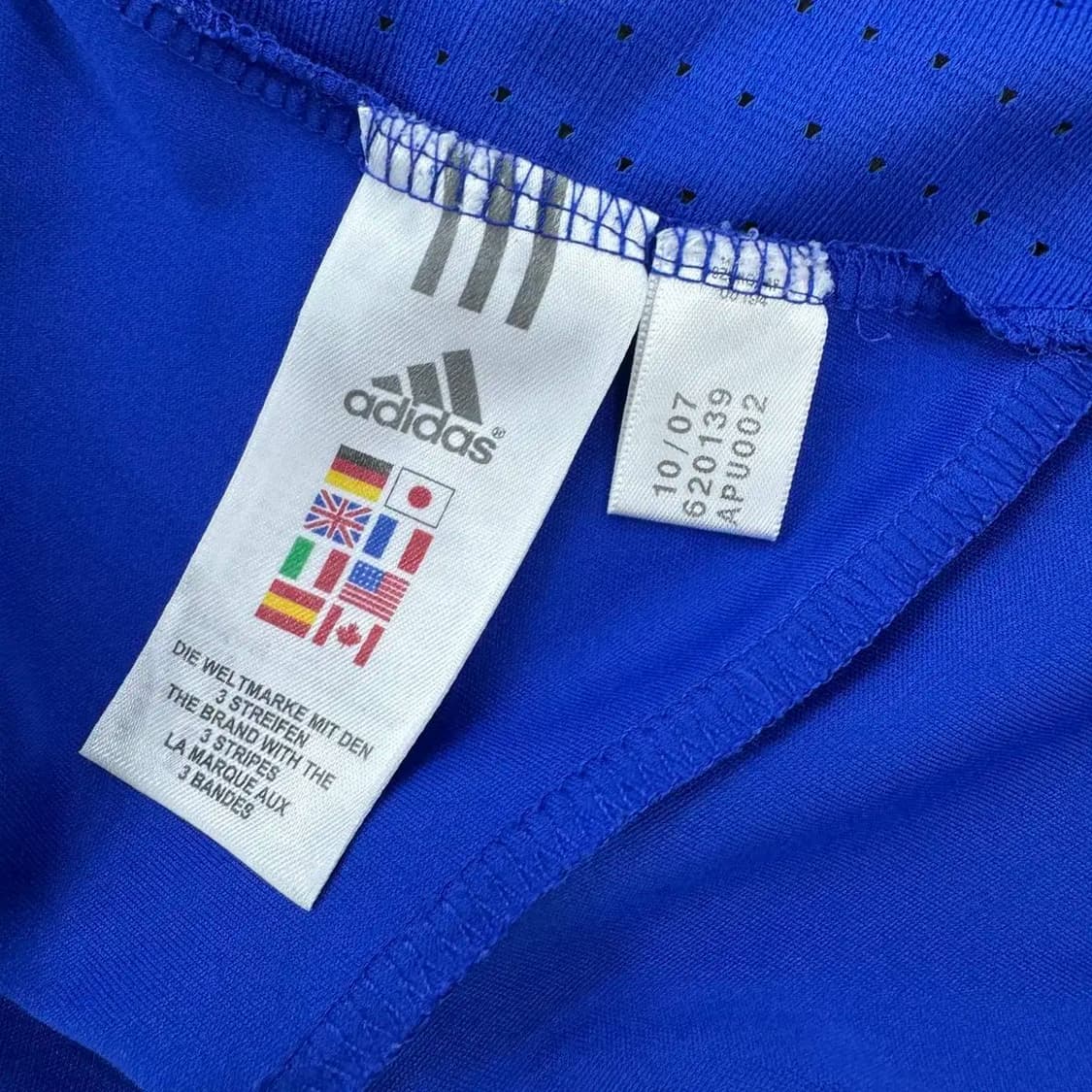 100 아디다스 프랑스 축구대표팀 07-08시즌 유니폼 상품이미지5