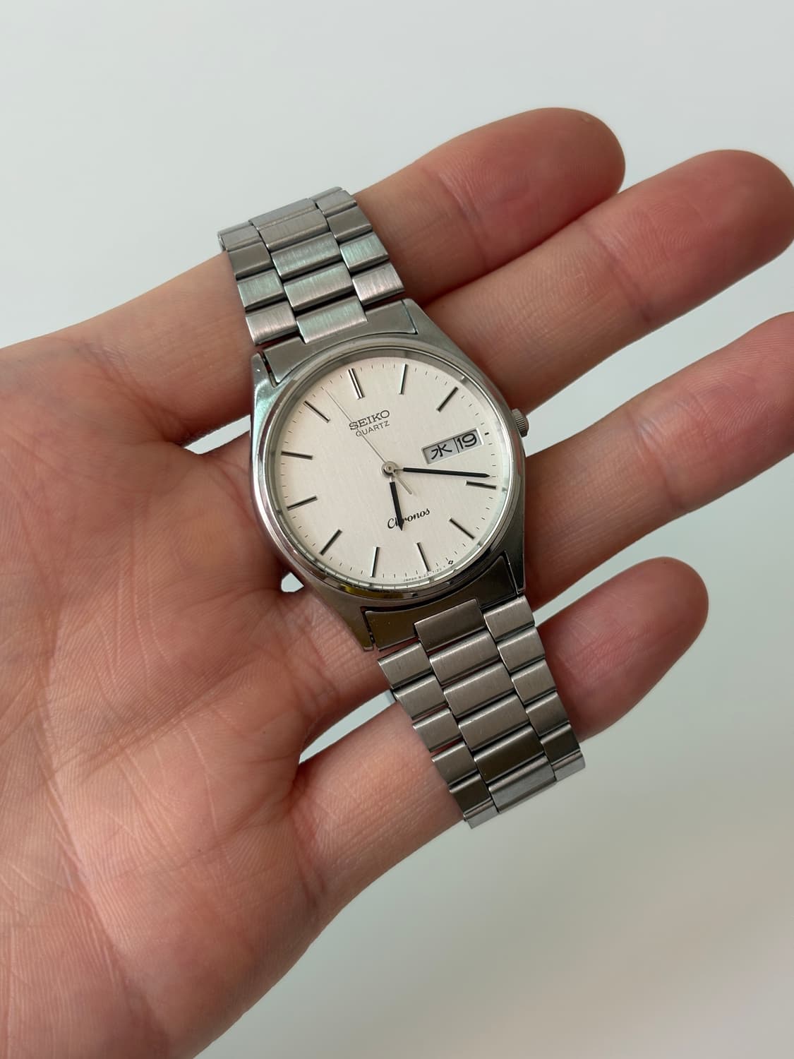 1980s Chronos Silver Quartz 상품이미지2