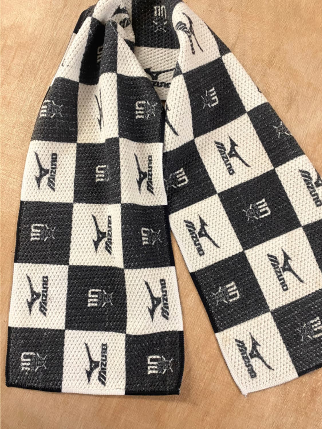MIZUNO checker board muffler 체커보드 머플러 상품이미지6