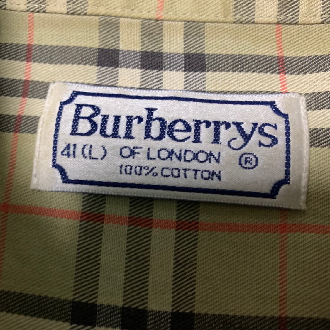 버버리 노바체크 셔츠(정품) 상품이미지6
