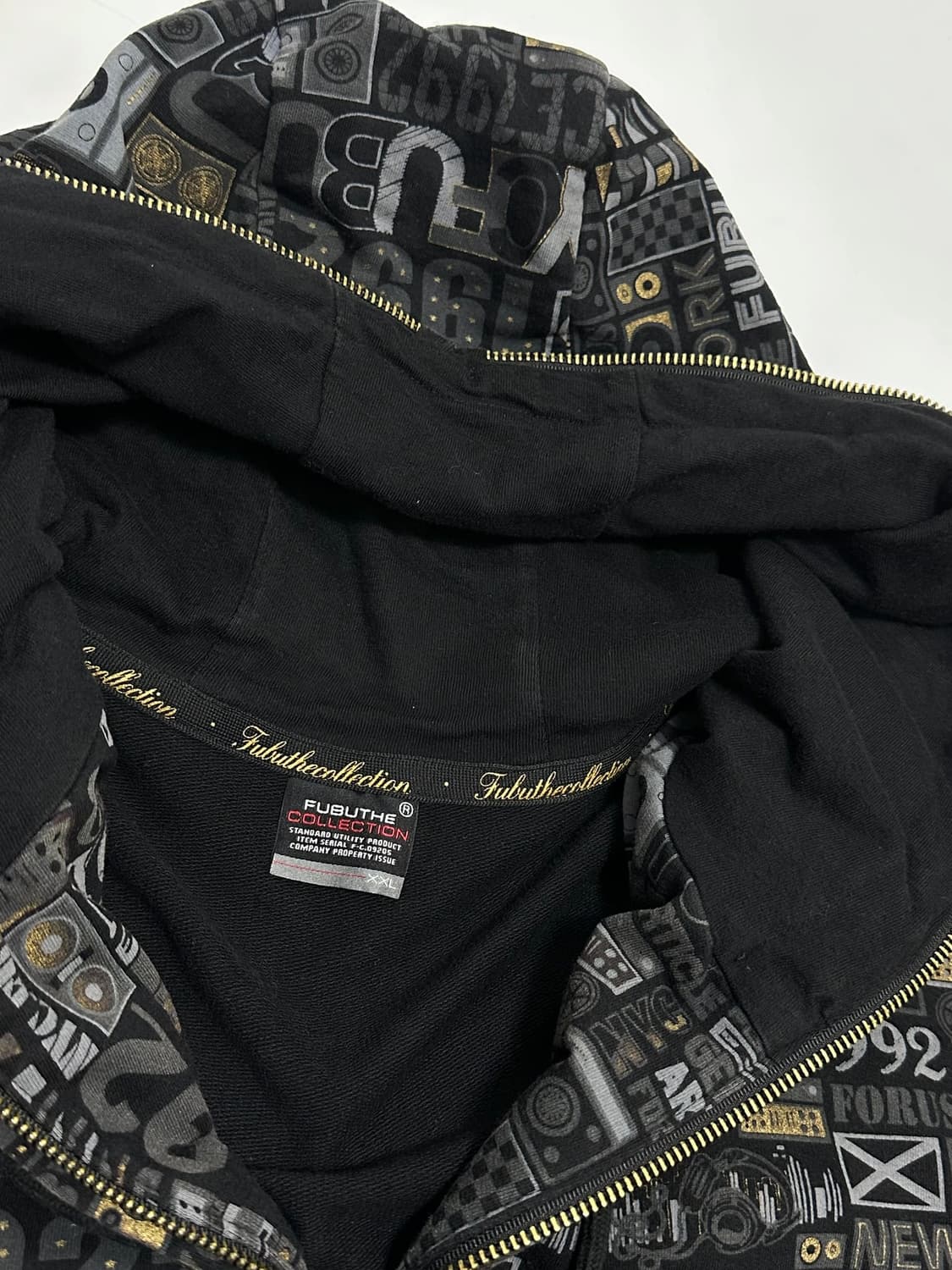 fubu 후부 y2k 빈티지 올오버 후드집업 상품이미지9