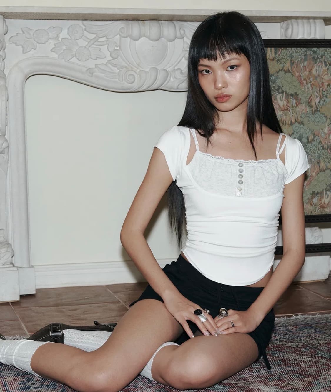 새상품)플리즈노팔로우 katie button baby top 상품이미지1