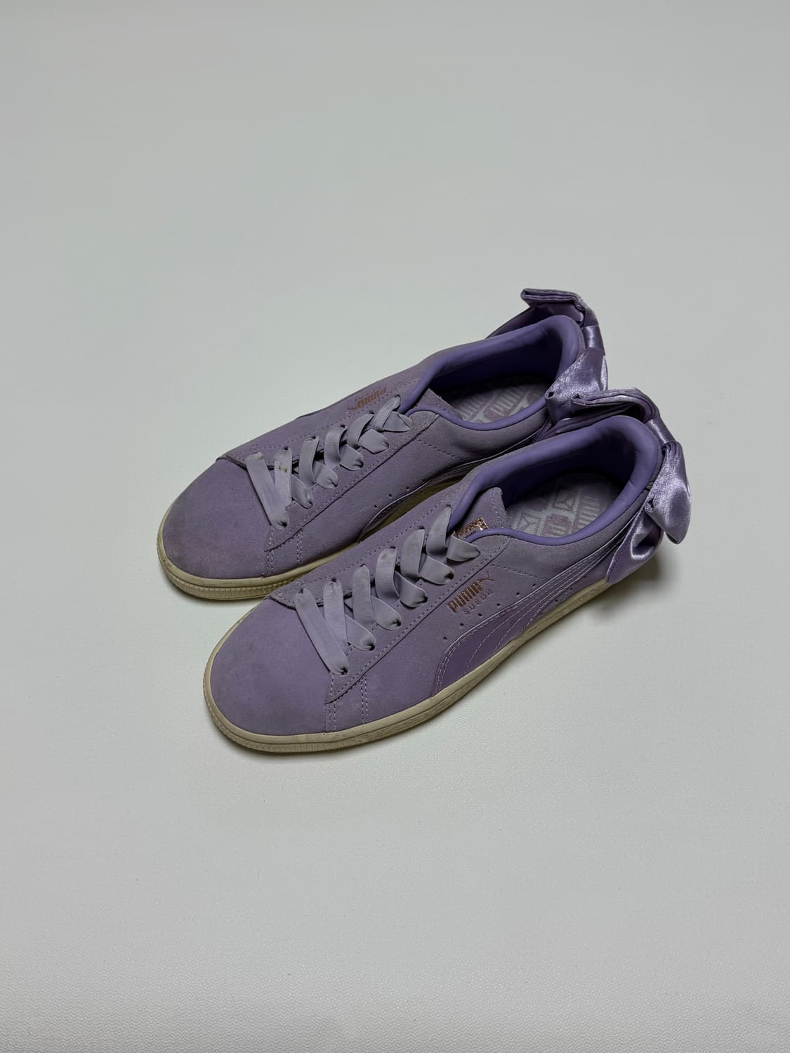 푸마 스웨이드 리본 스니커즈 230 상품이미지2