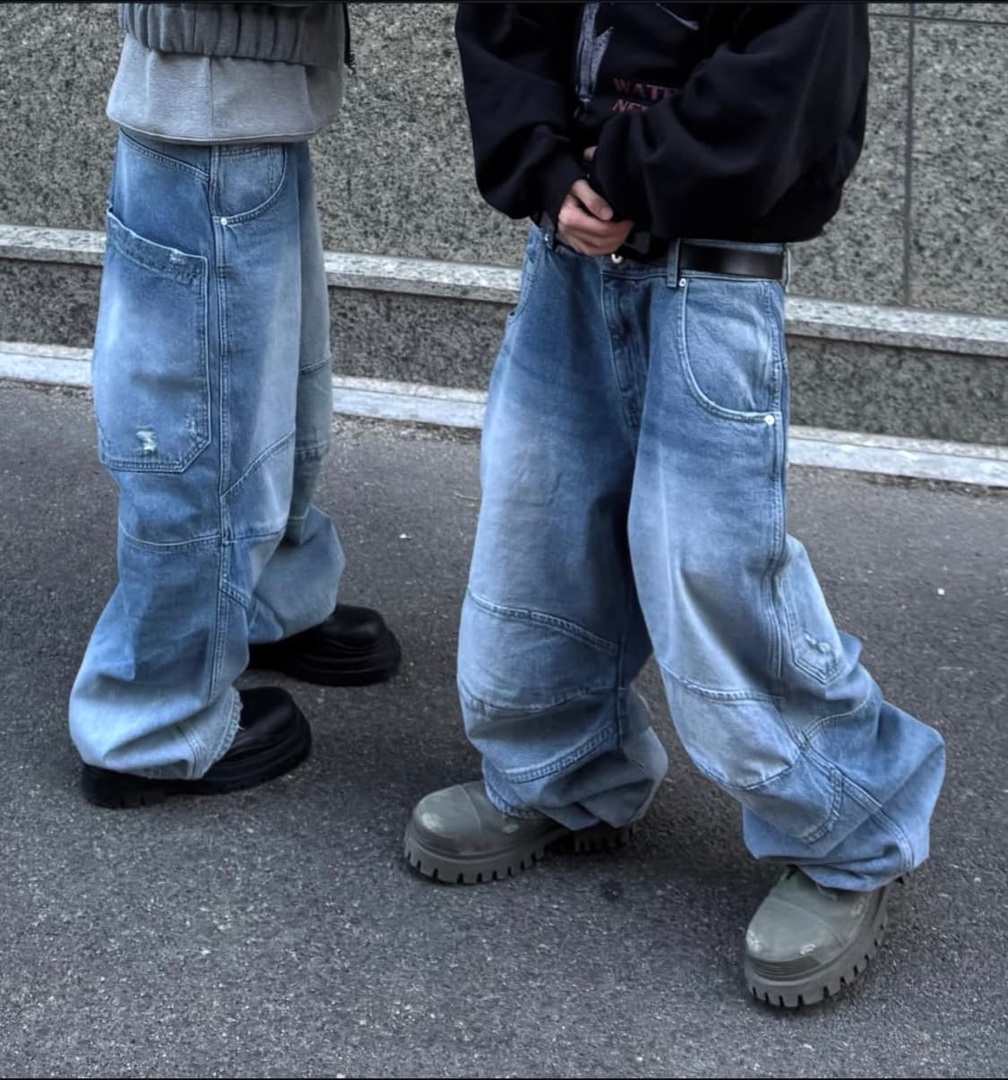 [M]mjd 3d 데님 팬츠 블루 초판 상품이미지1