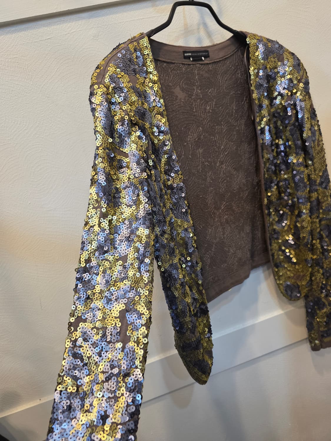 MANGO 스팽글 장식 자켓느낌 가디건 상품이미지2