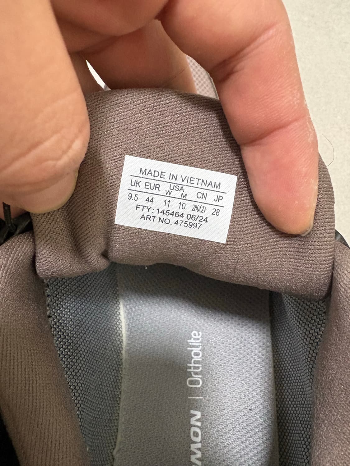 살로몬 acs pro gtx 280사이즈 상품이미지7