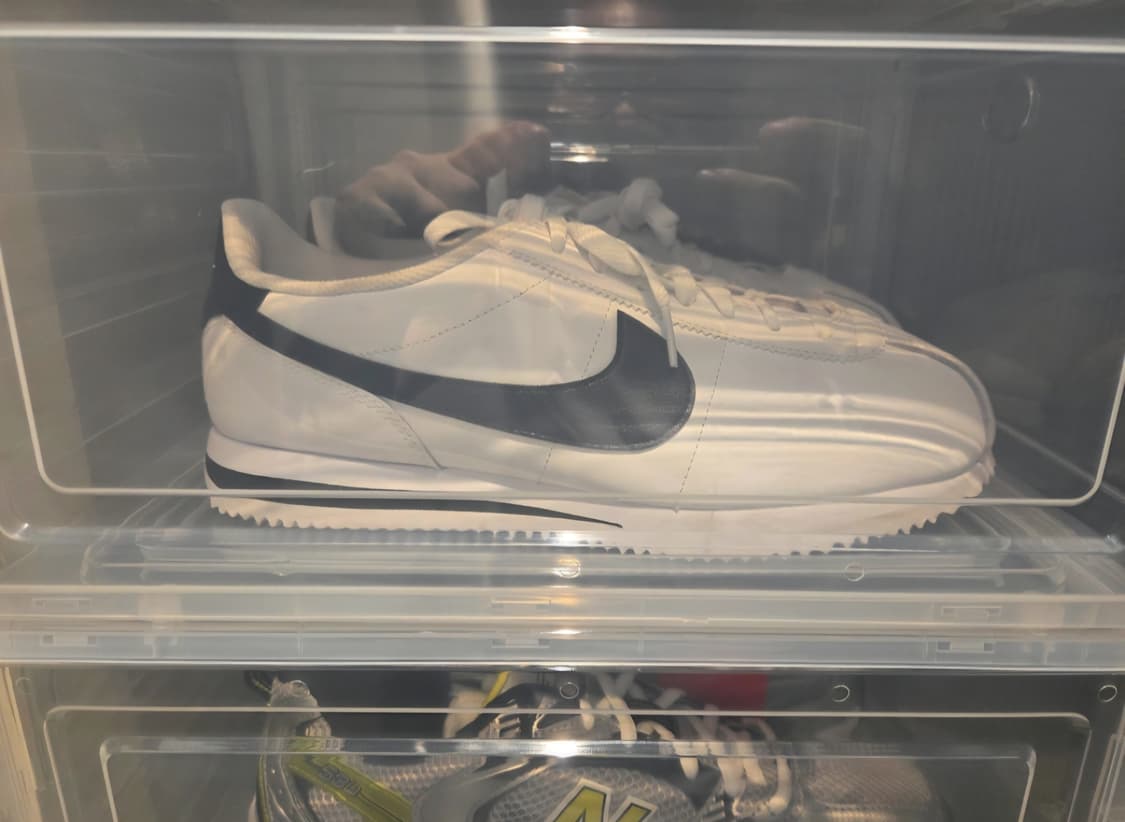 새상품_나이키 코르테즈 화이트 블랙 275mm 상품이미지7