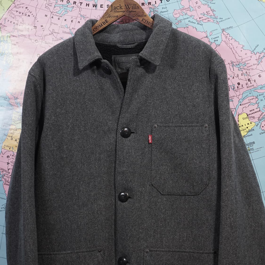 1990s 리바이스 울 엔지니어 자켓 상품이미지1