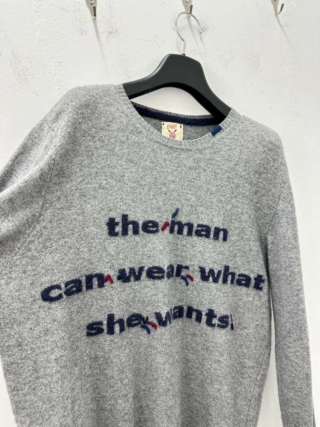 BOB ITALY back point knit 상품이미지4