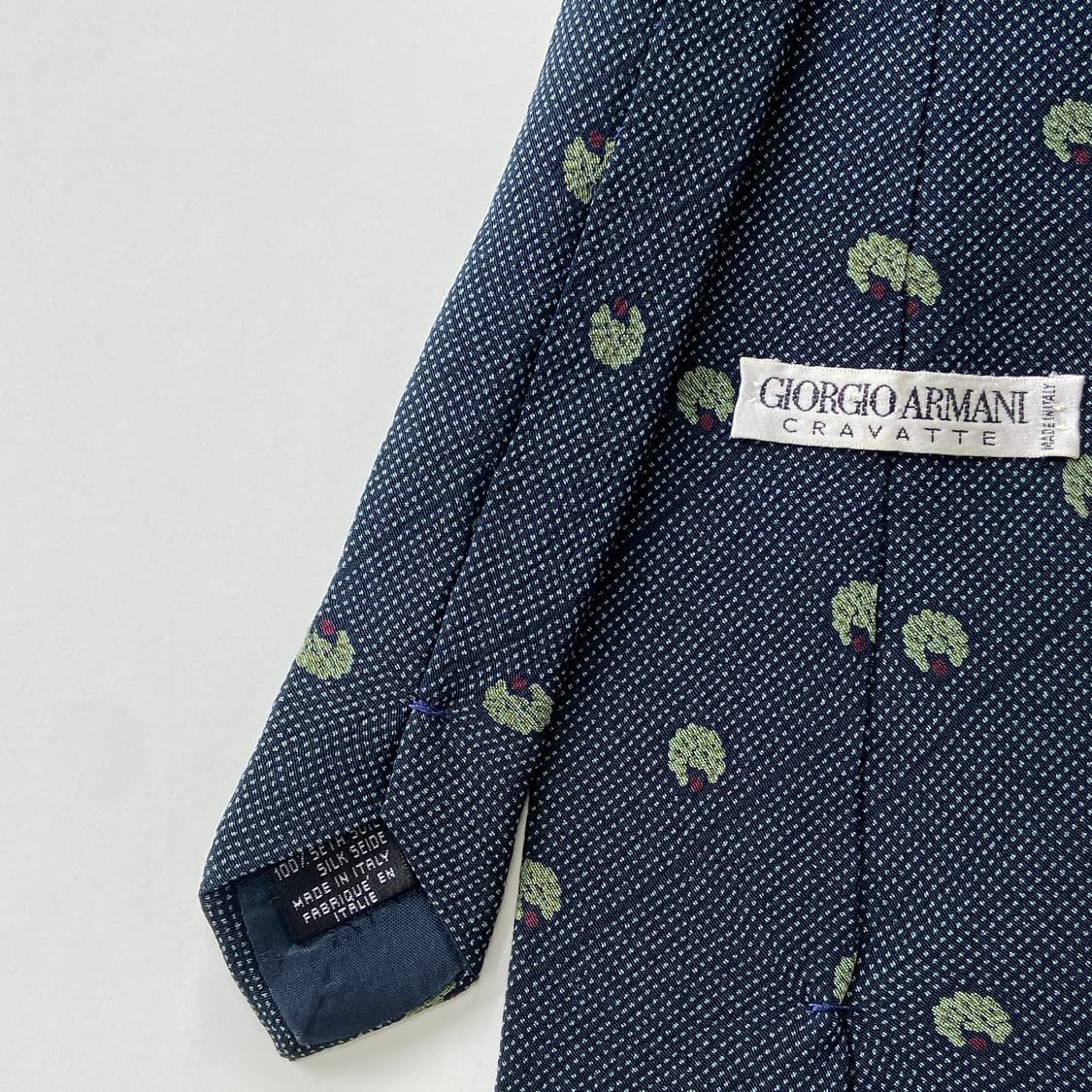 조르지오 알마니 명품 정품 카키넥타이(ARMANI) 상품이미지5