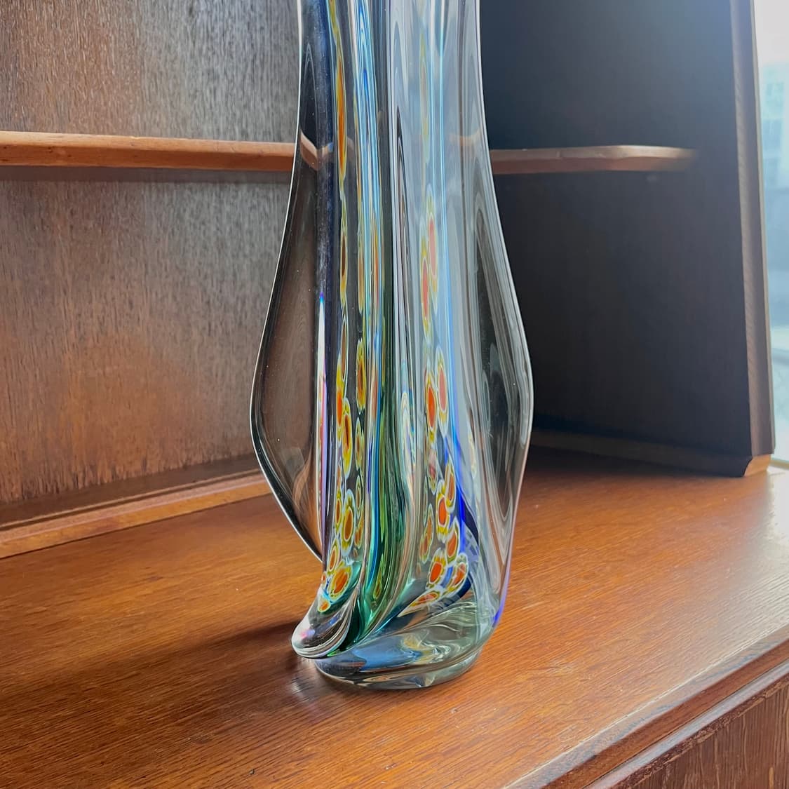 [빈티지 화병] 70‘s 빈티지 밀레피오리 유리 화병 상품이미지7