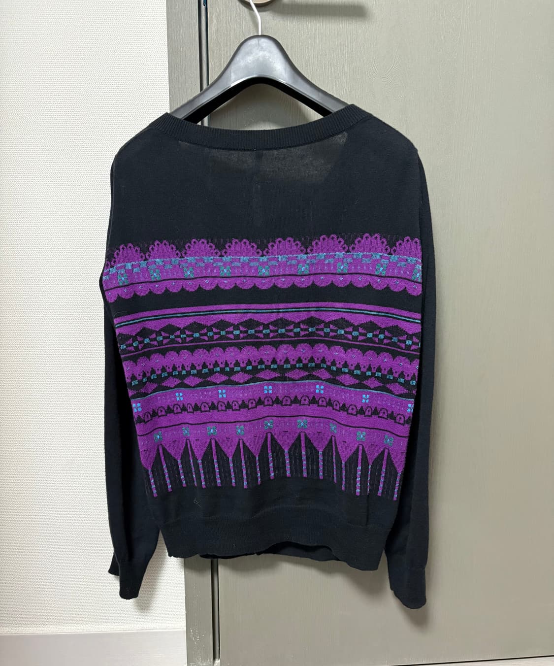 수나오쿠와하라 자수 가디건 상품이미지3