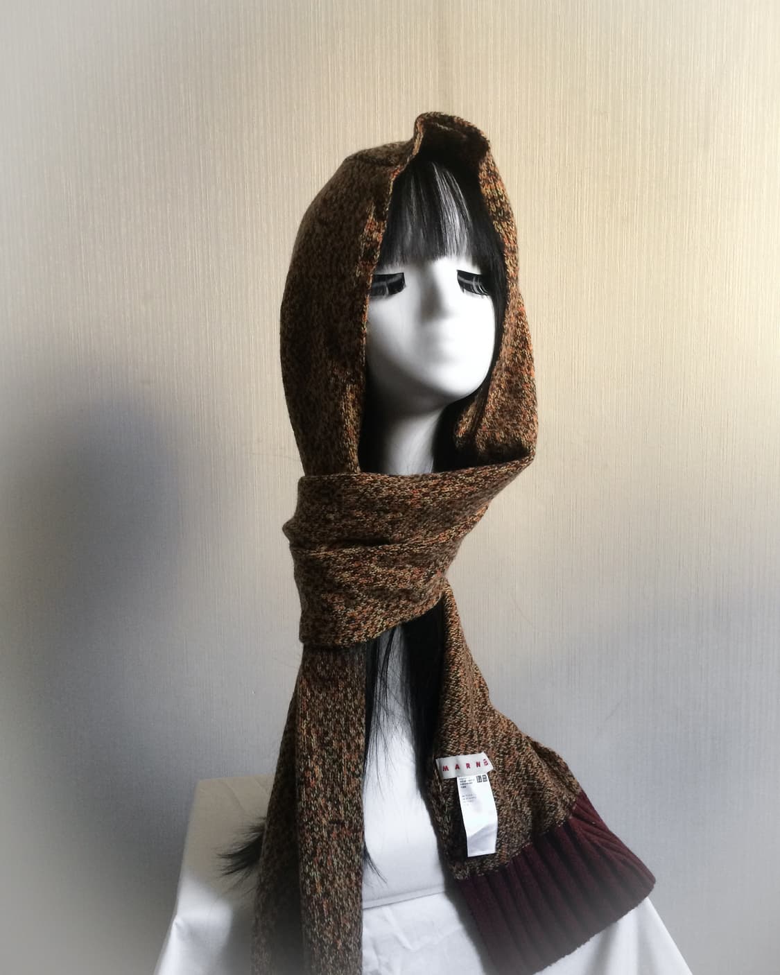  Marni x uniqlo knit hood muffler 상품이미지9