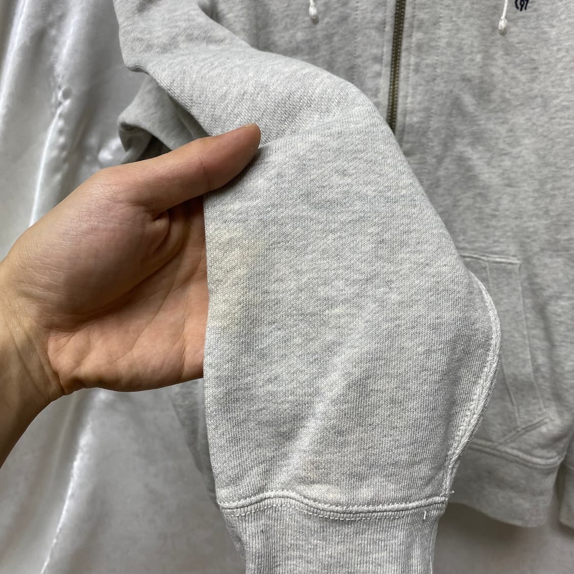 폴로 랄프로렌 후드집업 그레이 L 상품이미지4