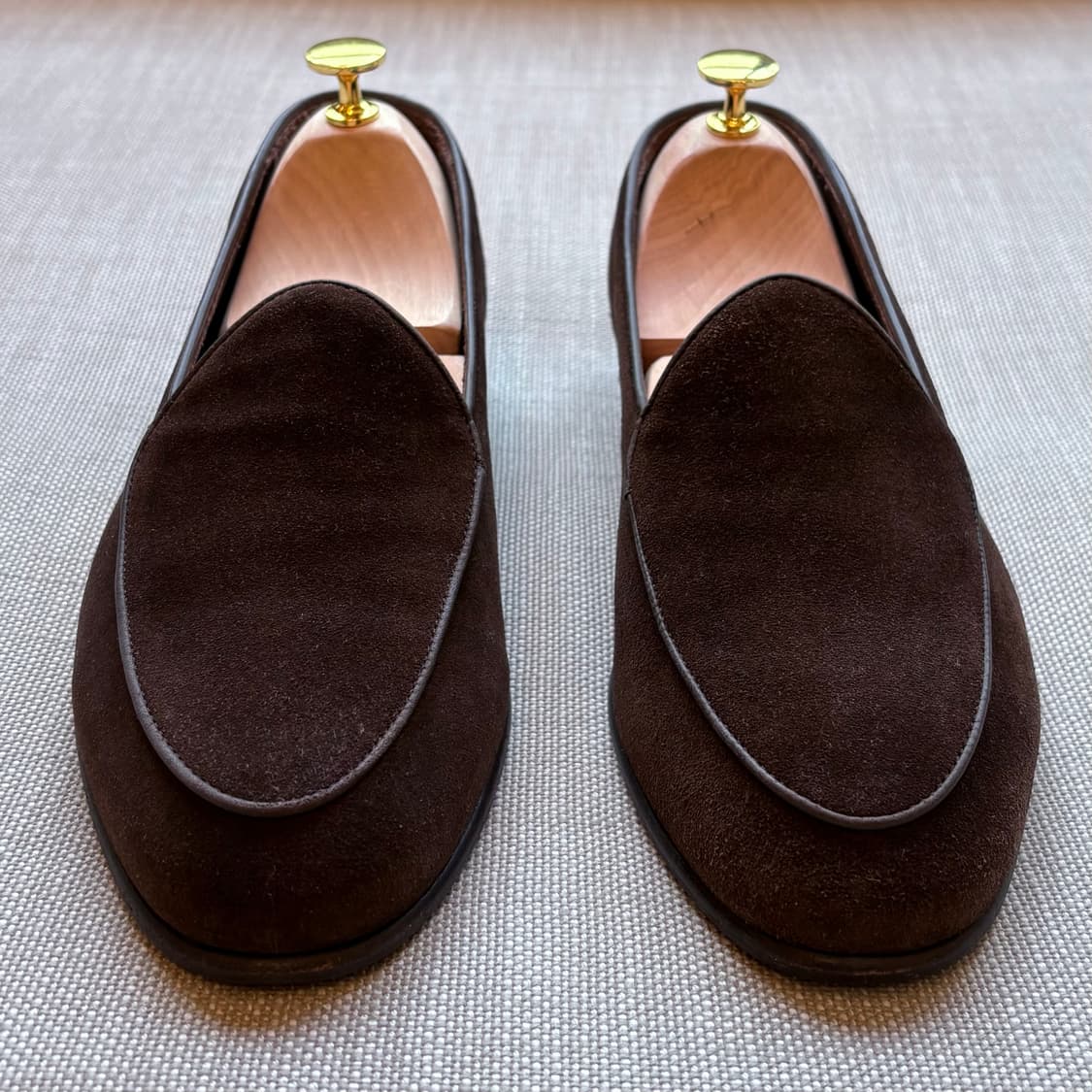 [265] Berwick 4950 벨지안 다크 브라운 스웨이드 로퍼 상품이미지2