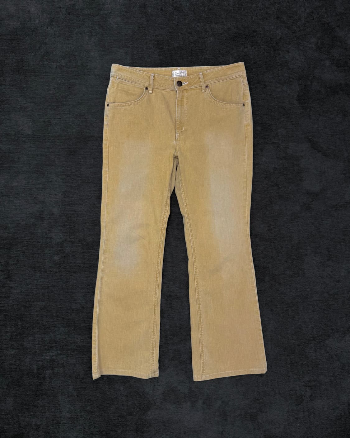 wrangler 부츠컷 샌드 데님 팬츠 상품이미지1