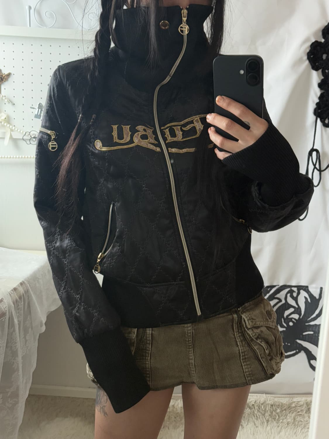 • Black fubu High-Neck Jacket 상품이미지3