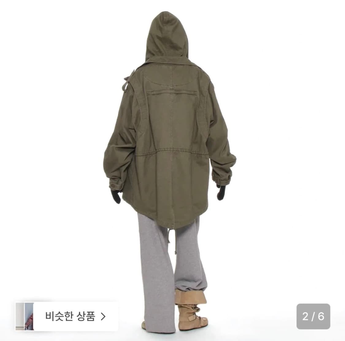 파르티멘토 M65 필드 자켓 카키 OS 상품이미지2