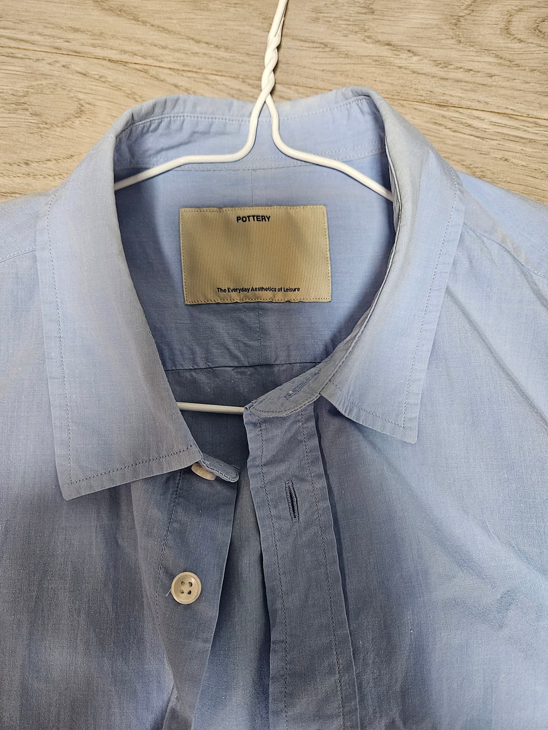 포터리 셔츠 사이즈2 상품이미지3