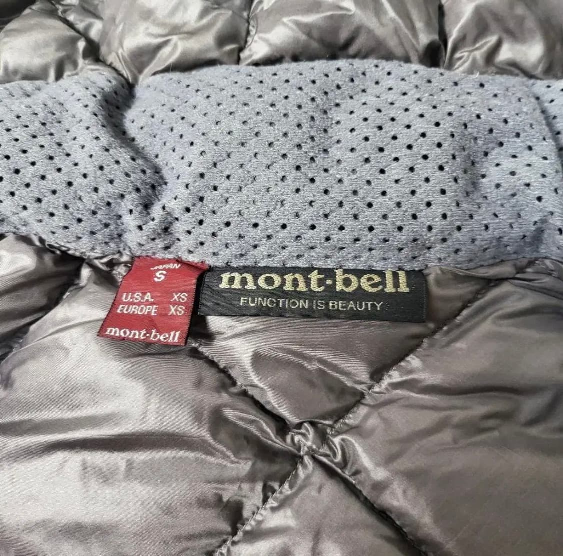 몽벨 라이트 알파인 다운 자켓 800 블랙 S 상품이미지3