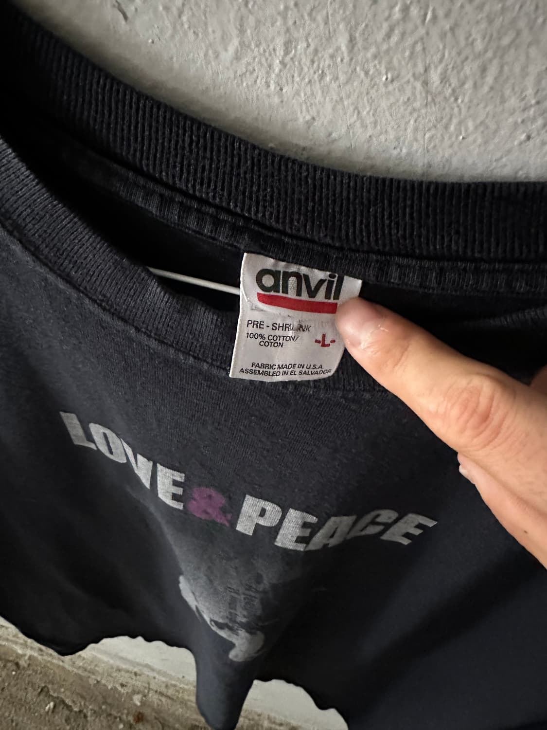 00s LOVE & PEACE Graphic T-Shirt 상품이미지2