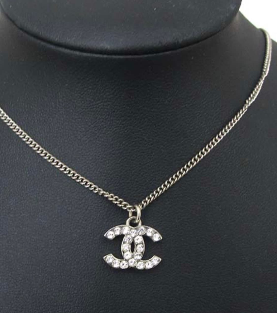 샤넬 CC 로고 실버 목걸이 + 박스 상품이미지1
