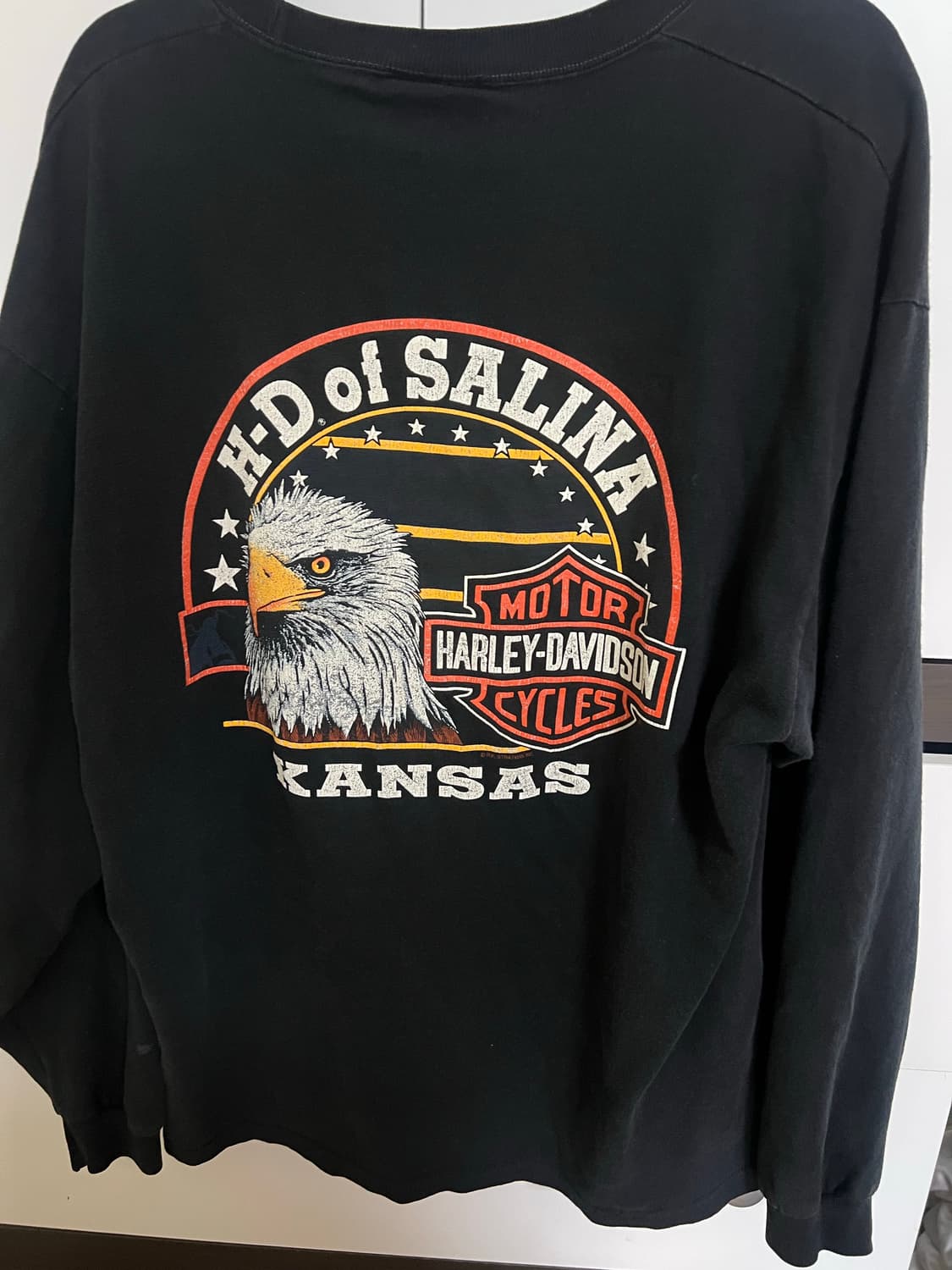90s 할리데이비슨 롱슬리브 made in usa 상품이미지6