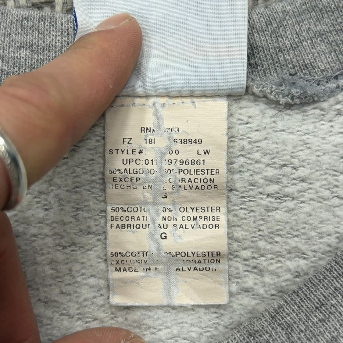 챔피온 베이직 맨투맨 v2596 상품이미지7