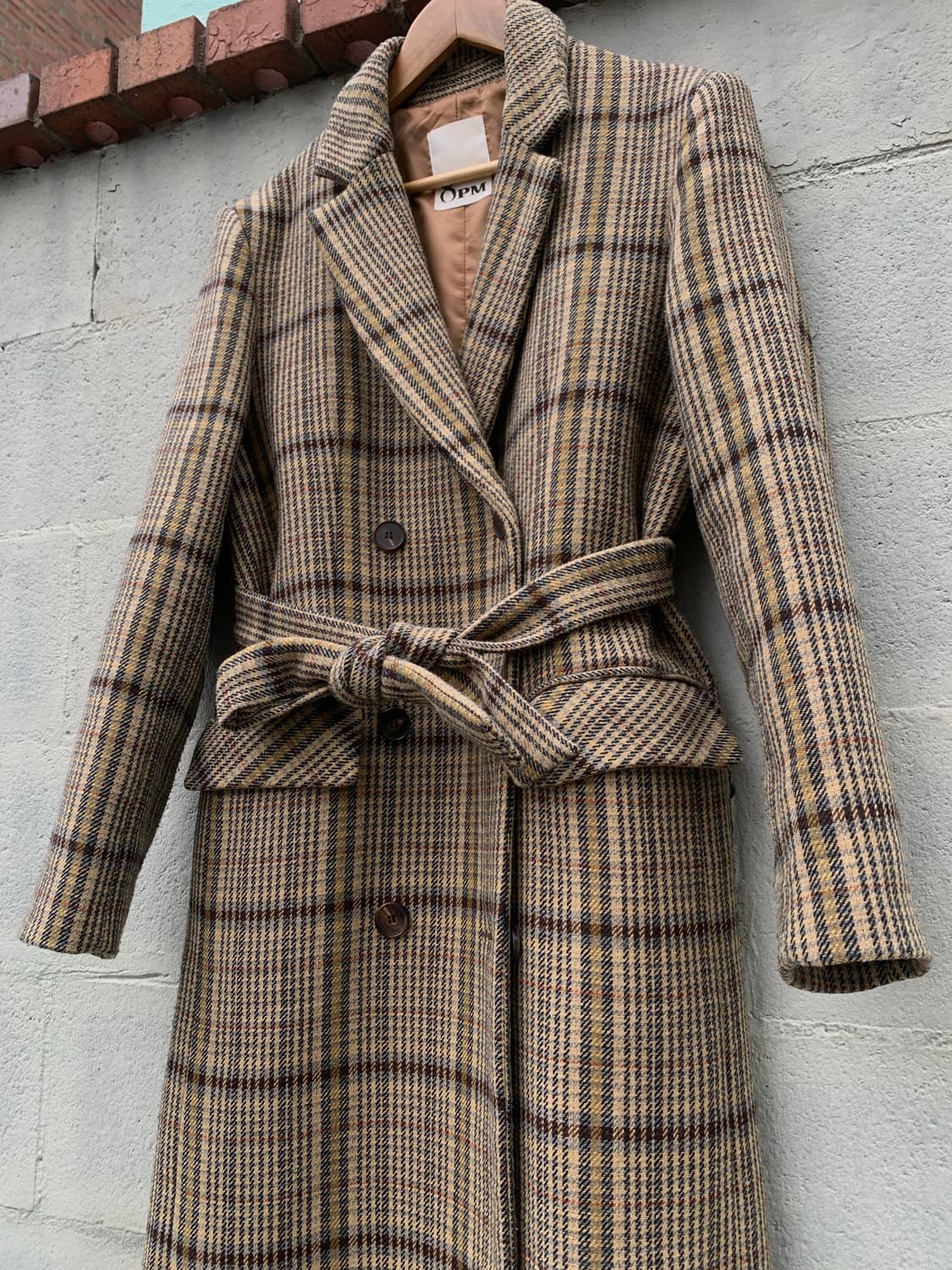 8PM 체크 코트 상품이미지4