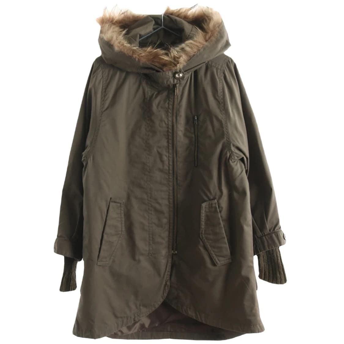 JEANASIS 야상 자켓 퍼 후드 y2k 와투케 펑크 punk 상품이미지1