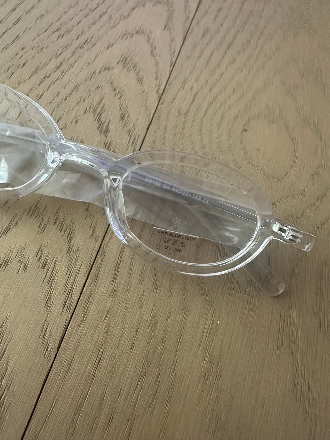 스몰 라운드 밤티 안경(투명) 상품이미지1