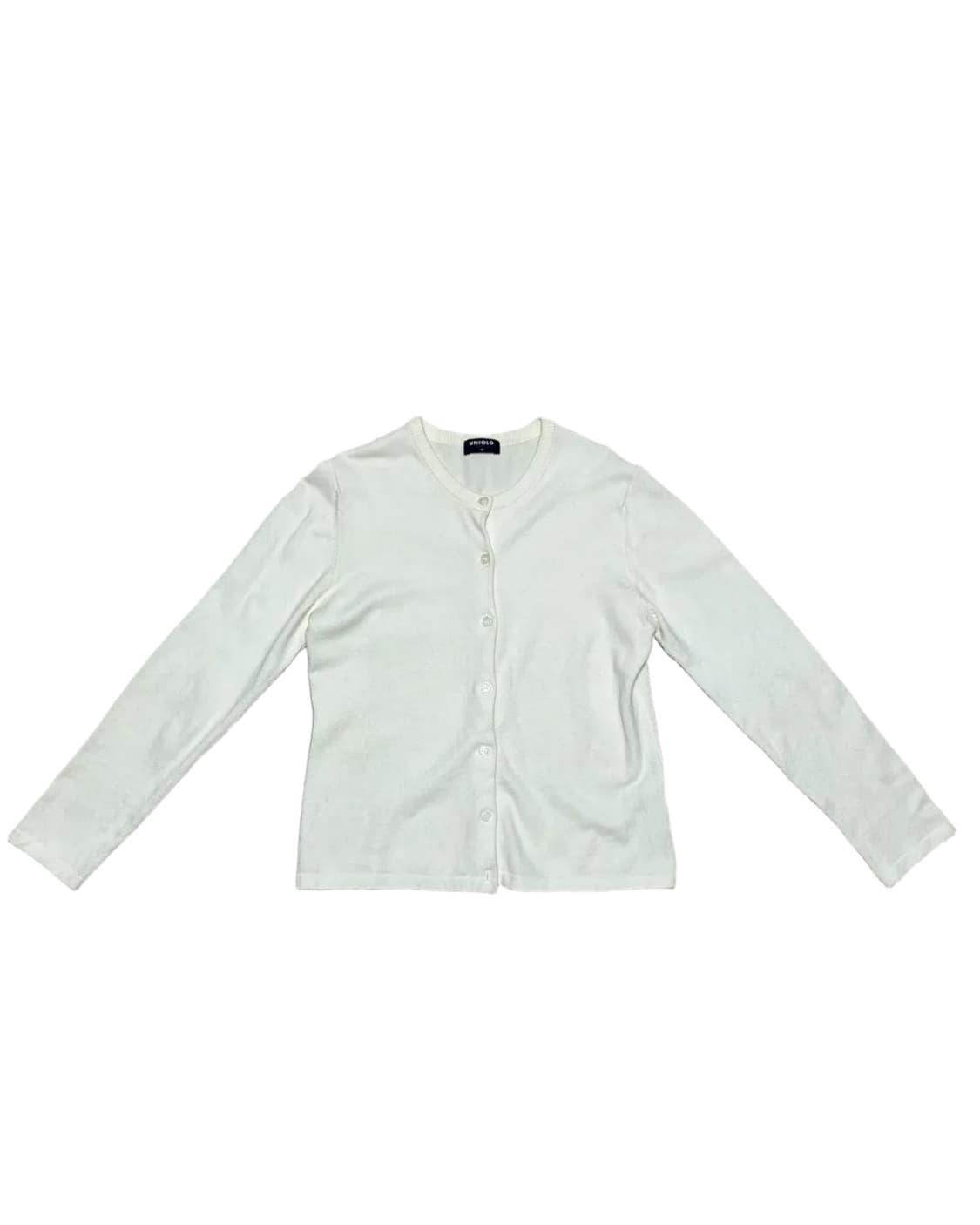 Uniqlo white cardigan 상품이미지1
