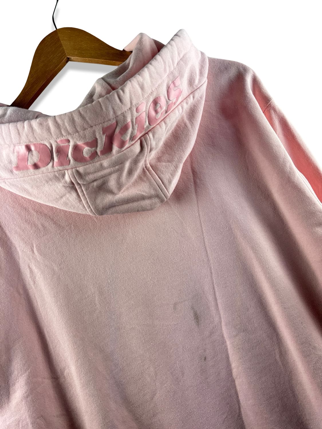 디키즈 오버핏 핑크 후드티셔츠2232 상품이미지5